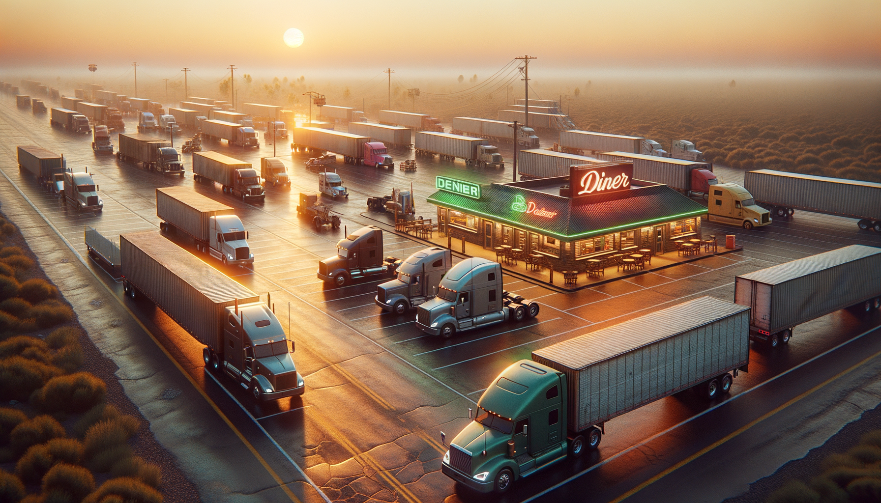 The Life and Journey of a Truck Driver: Navigating the Roads of Trucking and Truckstops