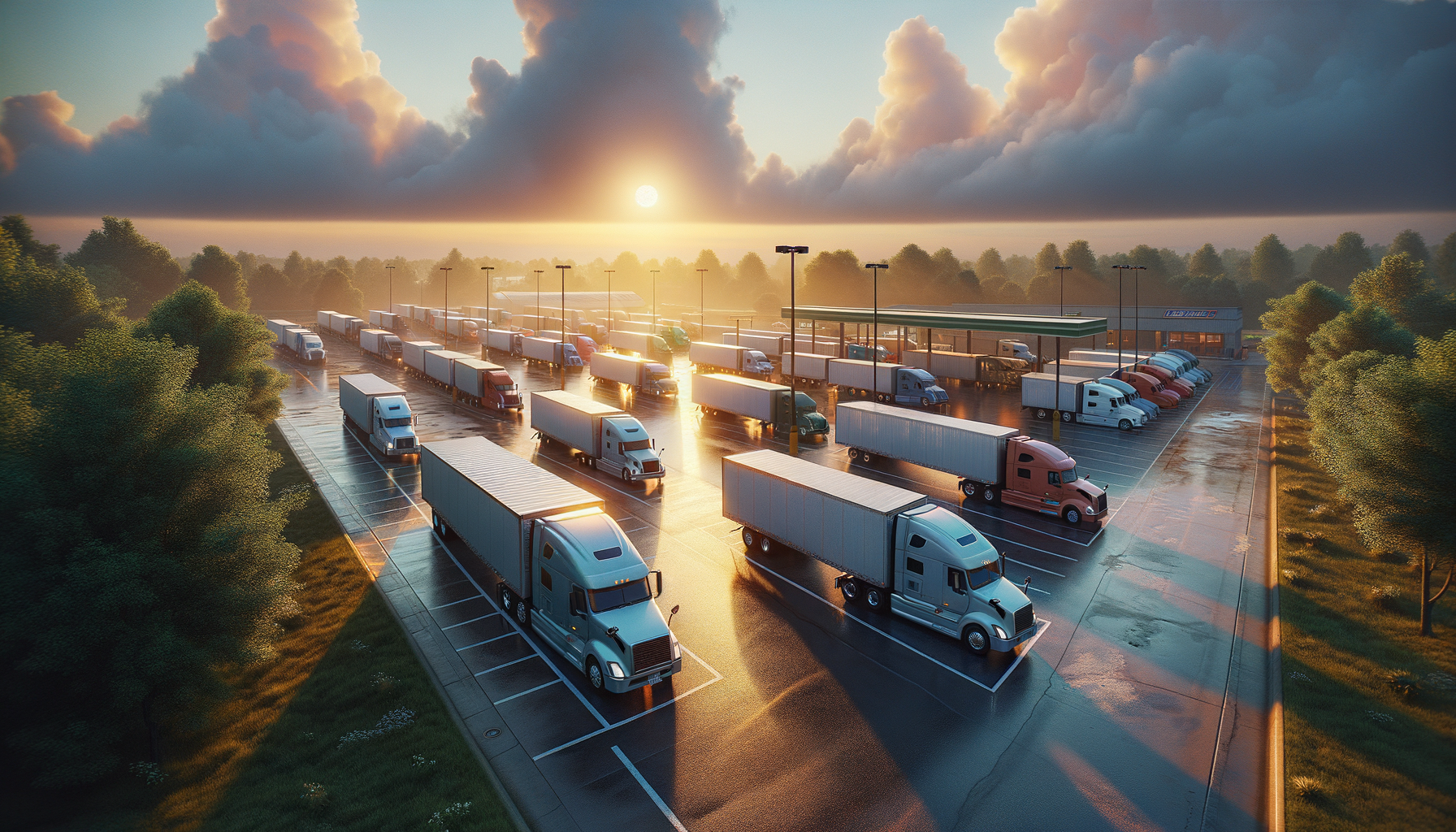 The World of Truck Driving: Exploring the Road, Stops, and Drivers
